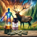Unlock Vitality with Nature: Elk Velvet Antler by Tribe Vitamins