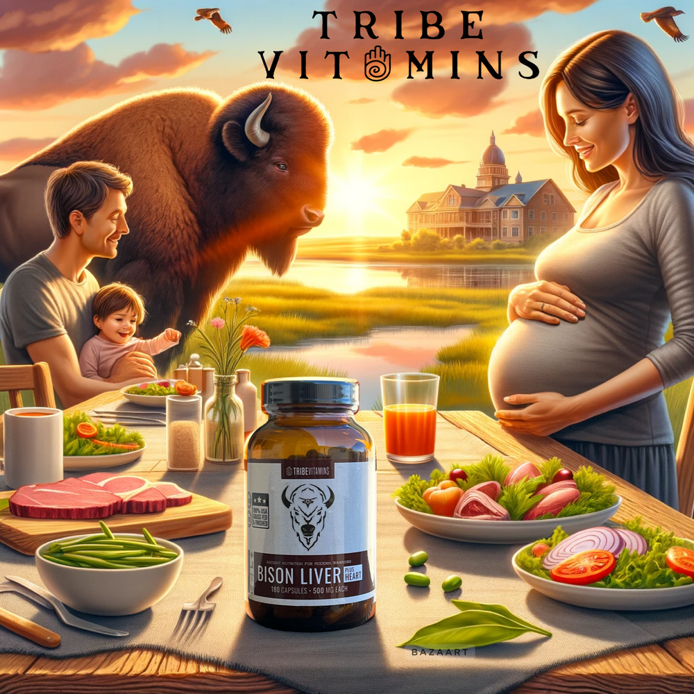 Revolutionize Your Mornings with 100% Grass-Fed Bison Liver & Heart: The Ultimate Prenatal and Daily Wellness Supplement