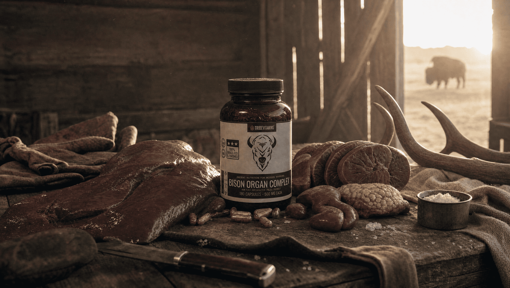 100% Grass-Fed Bison Organ Complex – Tribe Vitamins