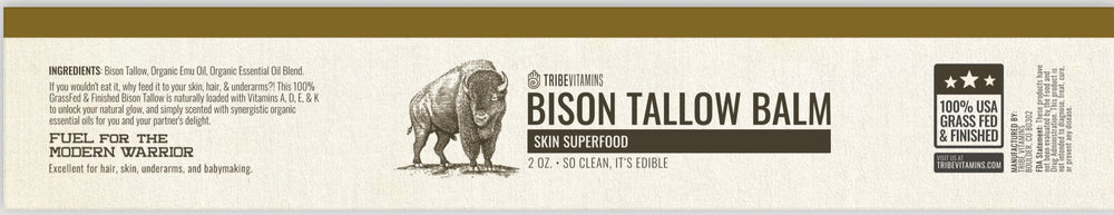 Bison Tallow Balm