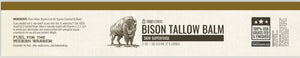 Bison Tallow Balm