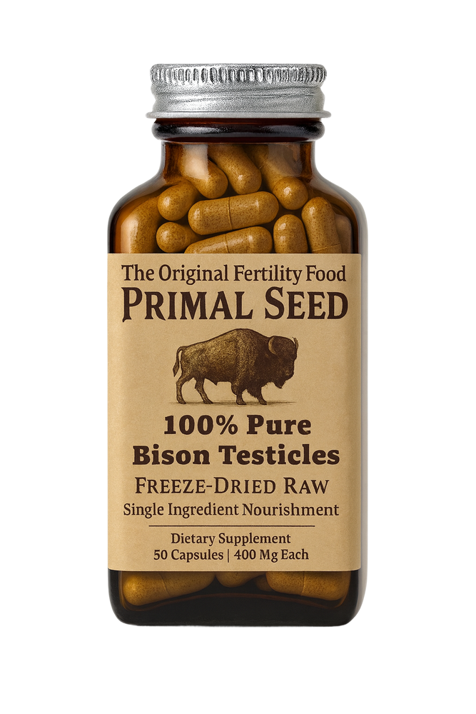 *GRAIN FINISHED*  100% Pure American Bison Testicles
