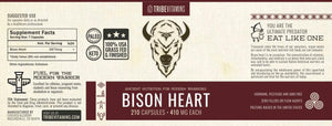 100% Grass-Fed Bison Heart
